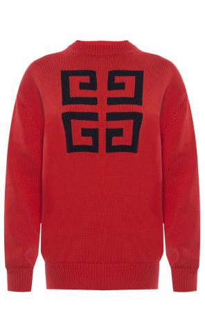 Sweter z wyszytym logo, zdjęcie 1 Sweter z wyszytym logo od Givenchy